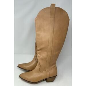 Universal Threads‎ Women's Tan Memory Foam Boots Size 7 1/2